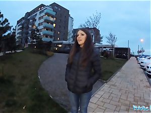 Public Agent marvelous timid Russian honey boinked by a stranger