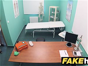 faux clinic smallish light-haired Czech patient health test